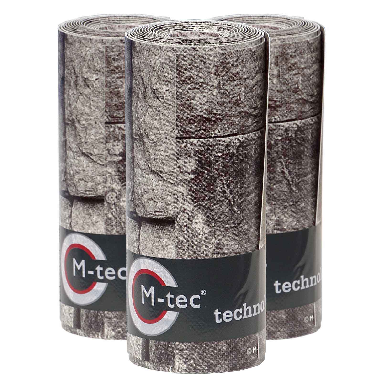 "M-tec print®" Weich-PVC - Granitmauer